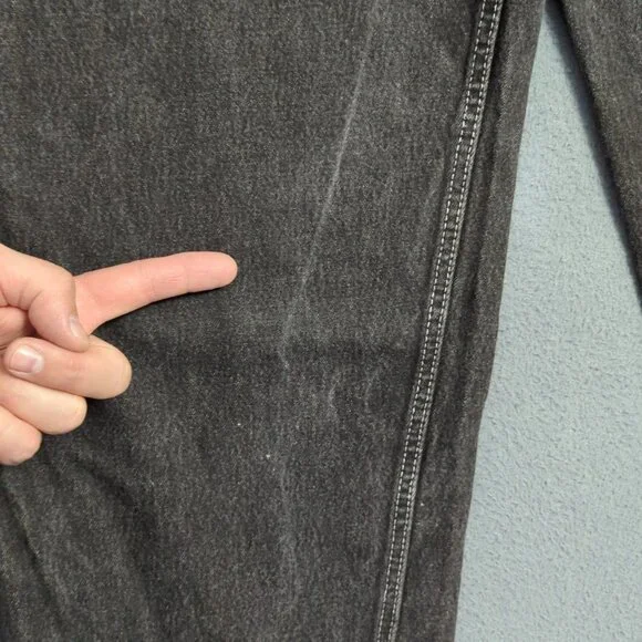 Southpole Jeans Men's 38 Fits 37x31 Black Baggy Denim Authentic Collection Y2K - Picture 12 of 15